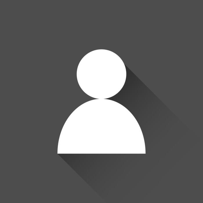 user profile shadow symbol icon isolated illustration vector